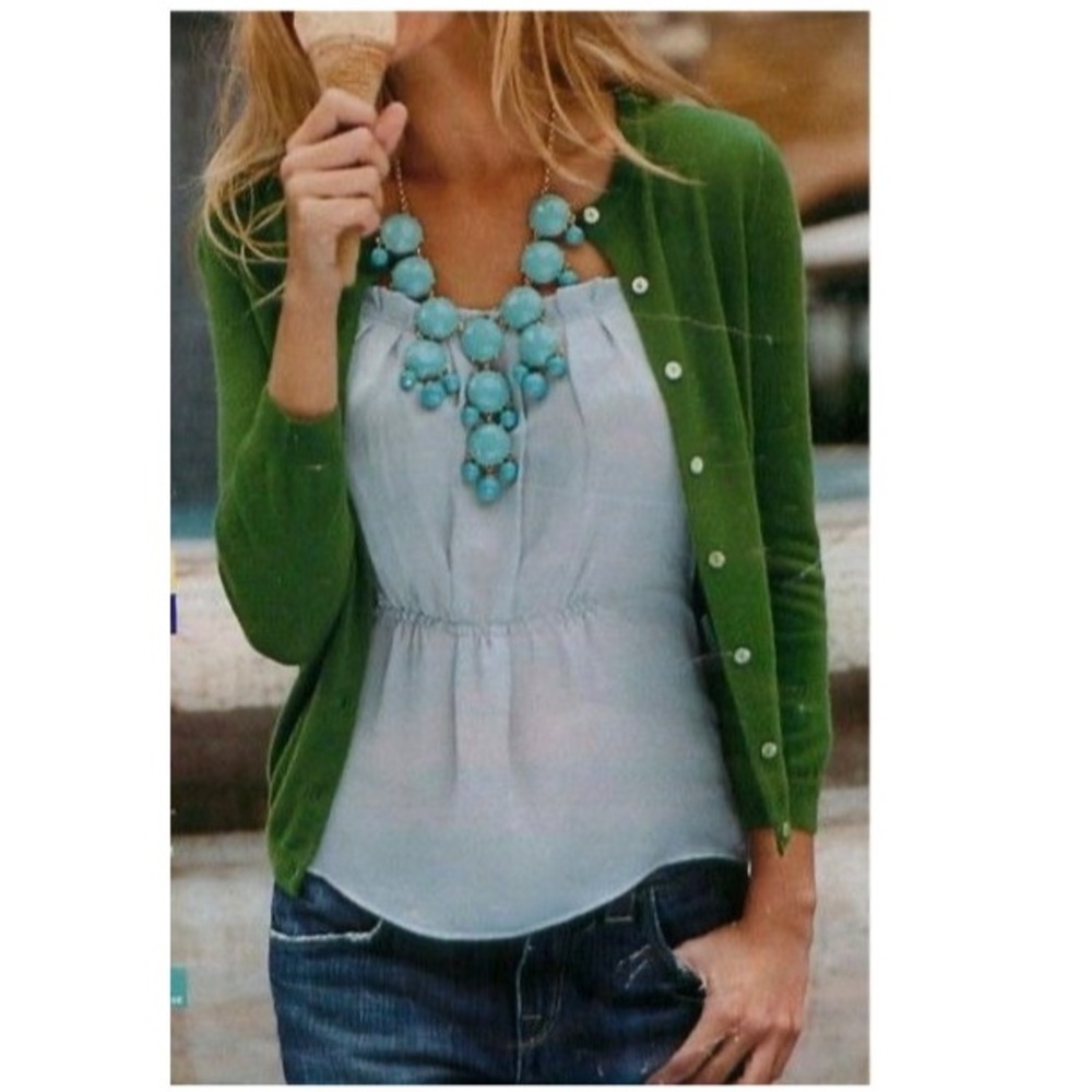 Turquoise Bubble Statement Necklace
